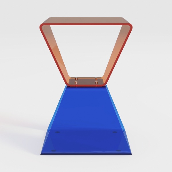 side table-Transparent Home