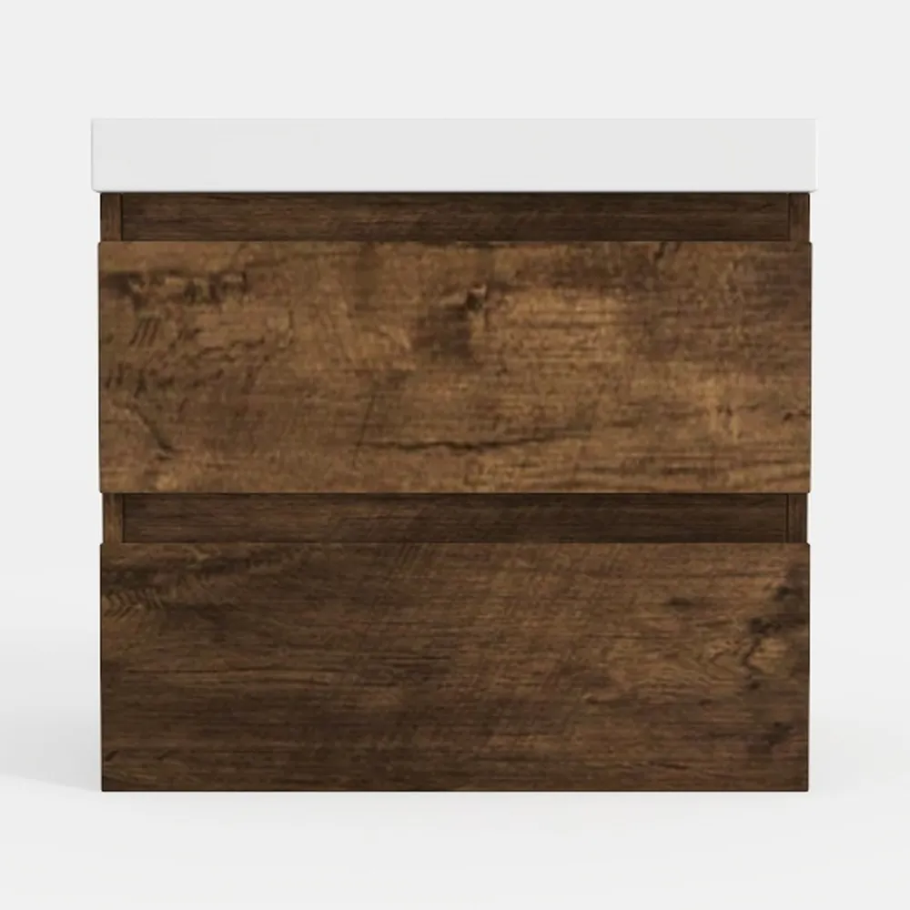 BOWERY HILL 2-Drawer Contemporary Wood Nightstand