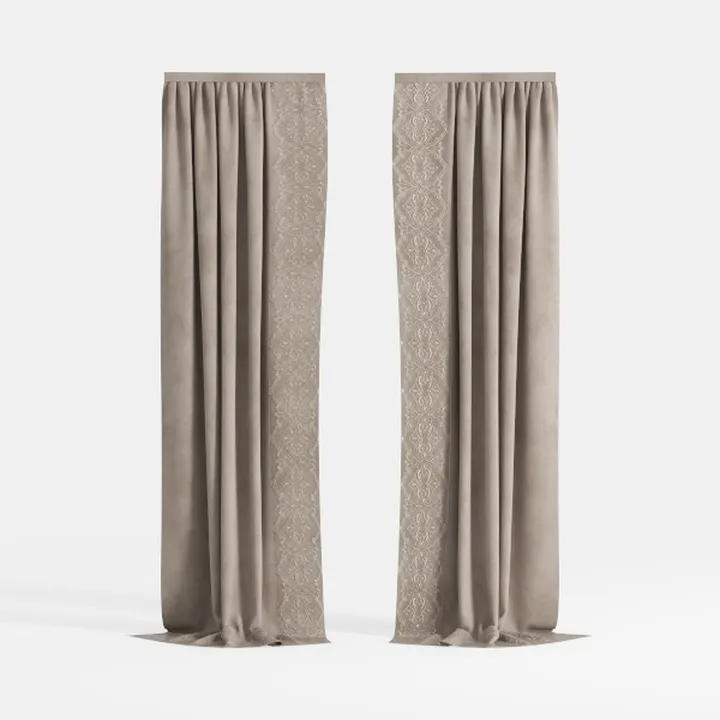 Blackout Curtains 90 Inch Length 2 Panels Set, 