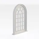 Arched Window_44 Right 45 Degree View