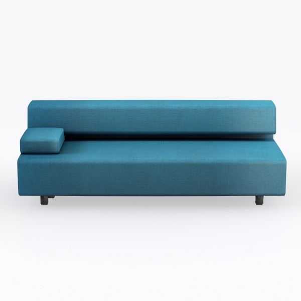 QIUBABYO Foldable Sofa Mattress with Armrest-Conve