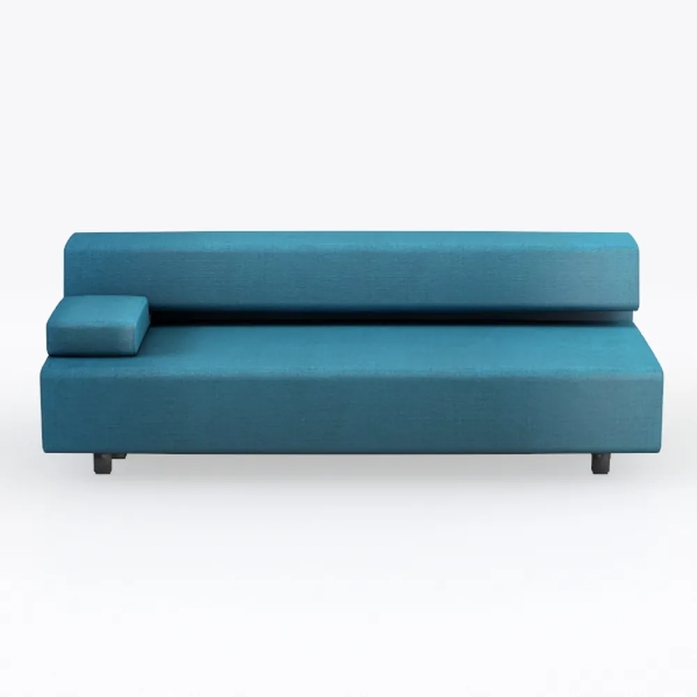 QIUBABYO Foldable Sofa Mattress with Armrest-Conve