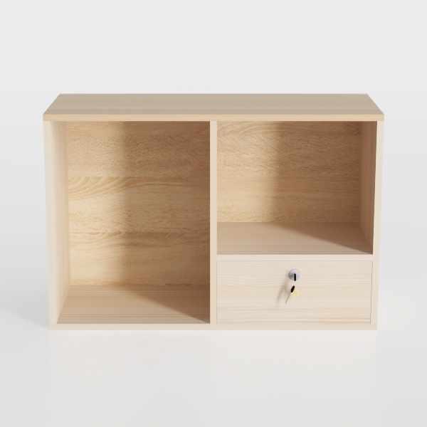 DINZI LVJ Kids Bookshelf, Toy Storage Organizer