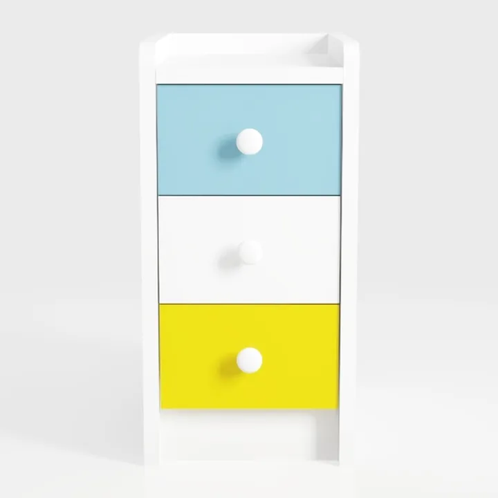 Bedside, End or Side Table with Storage,Nightstand