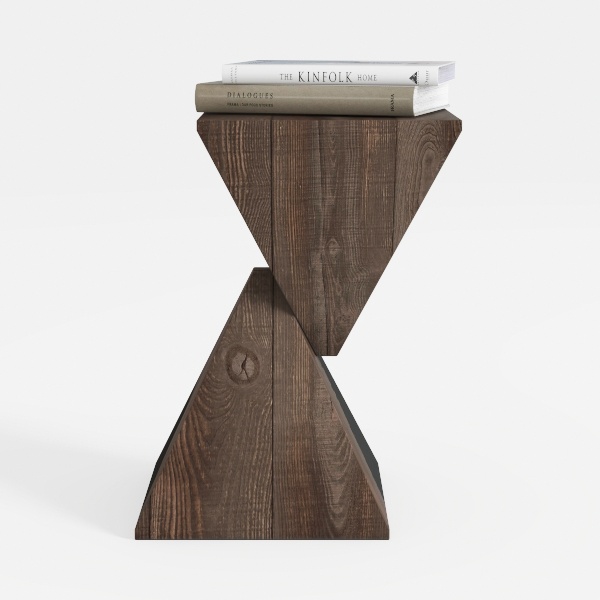 Modern Side Table 12.5" Square Lightweight