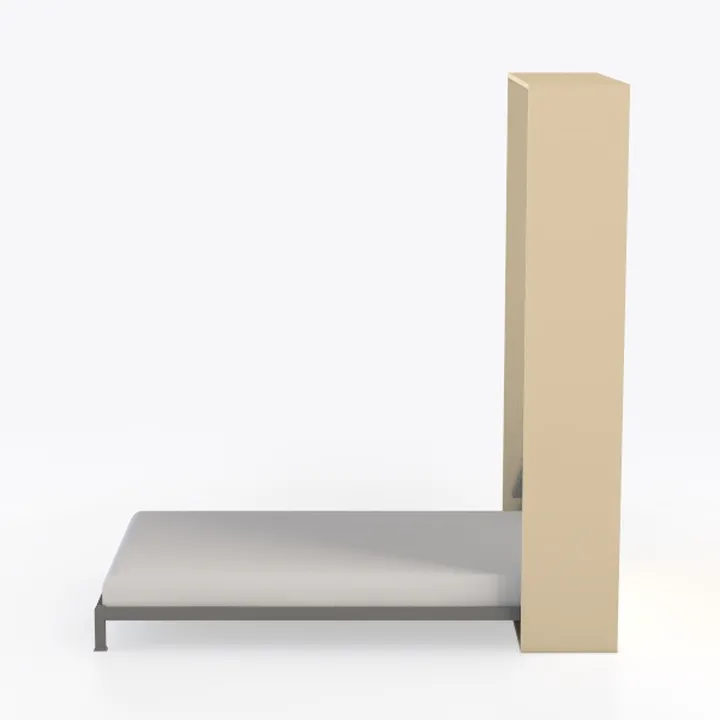 Bestar Claremont 65W Queen Murphy Bed in White, Sl