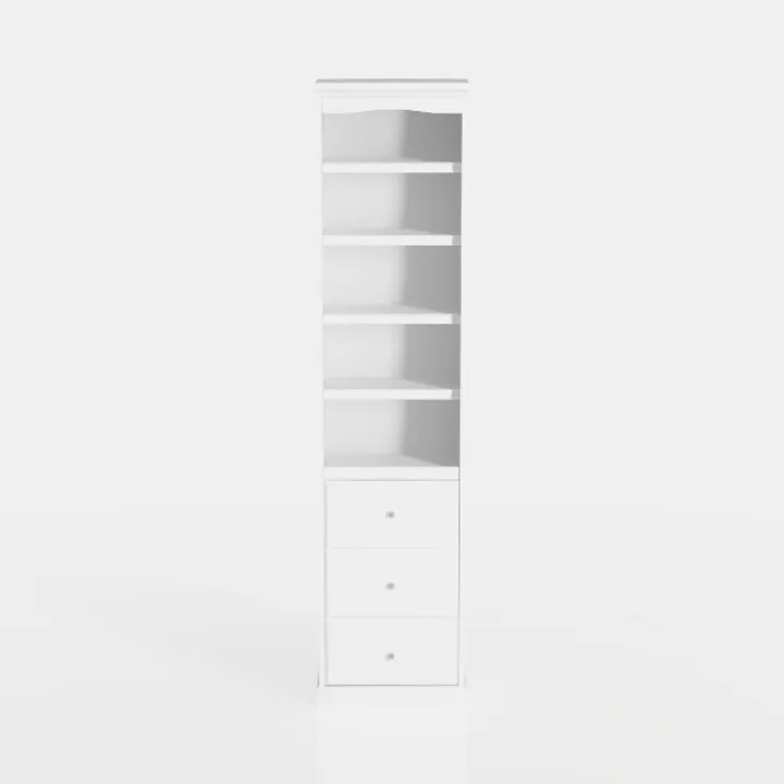 HOMCOM Tall Bathroom Storage Cabinet/Freestanding