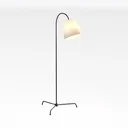 SUNMORY Floor Lamps for Living Room, 9W Bulb Right 45 Degree View