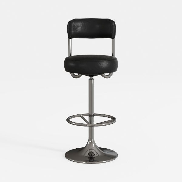 HOOBRO Height Adjustable Rolling Stool, 360°