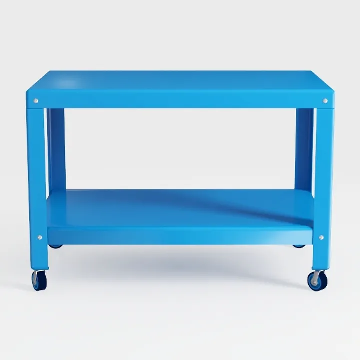 SERWALL Rectangle Outdoor Coffee Table, HDPE Patio
