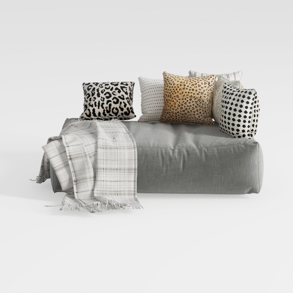 IKEA KIVIK Chaise Longue, Tibbleby Beige/Grigio