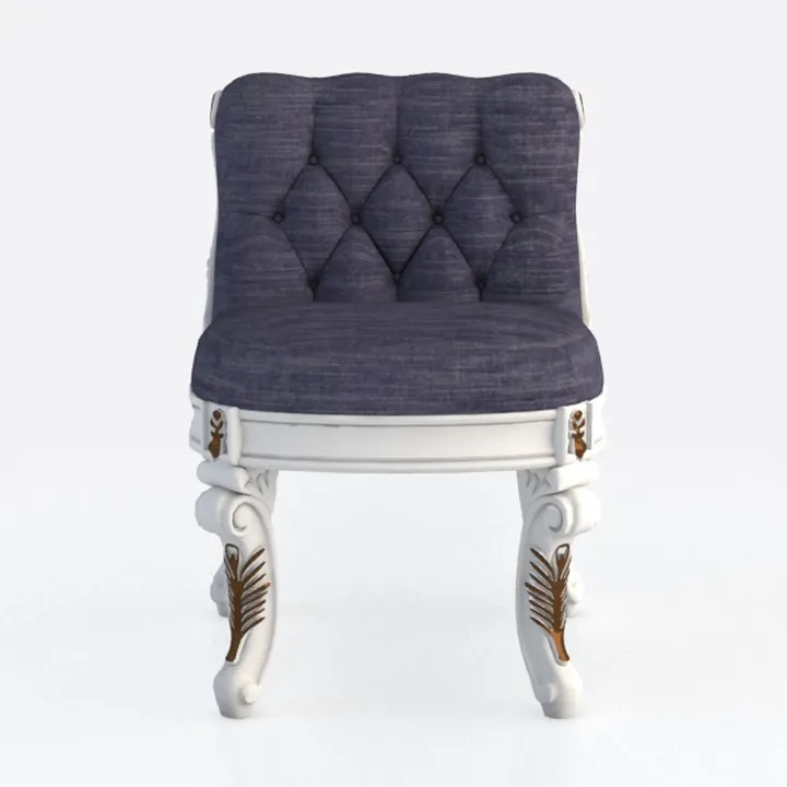 KCC Velvet Dining Chairs Set of 4, Upholstered