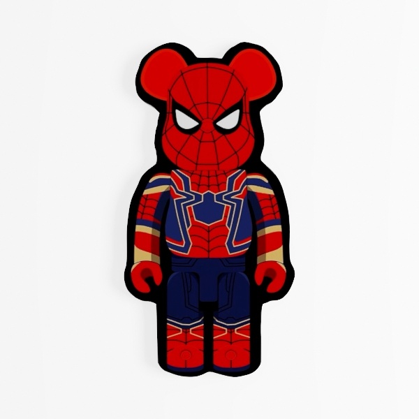 Bearbrick x Spider-Man-Anime Enthusiast