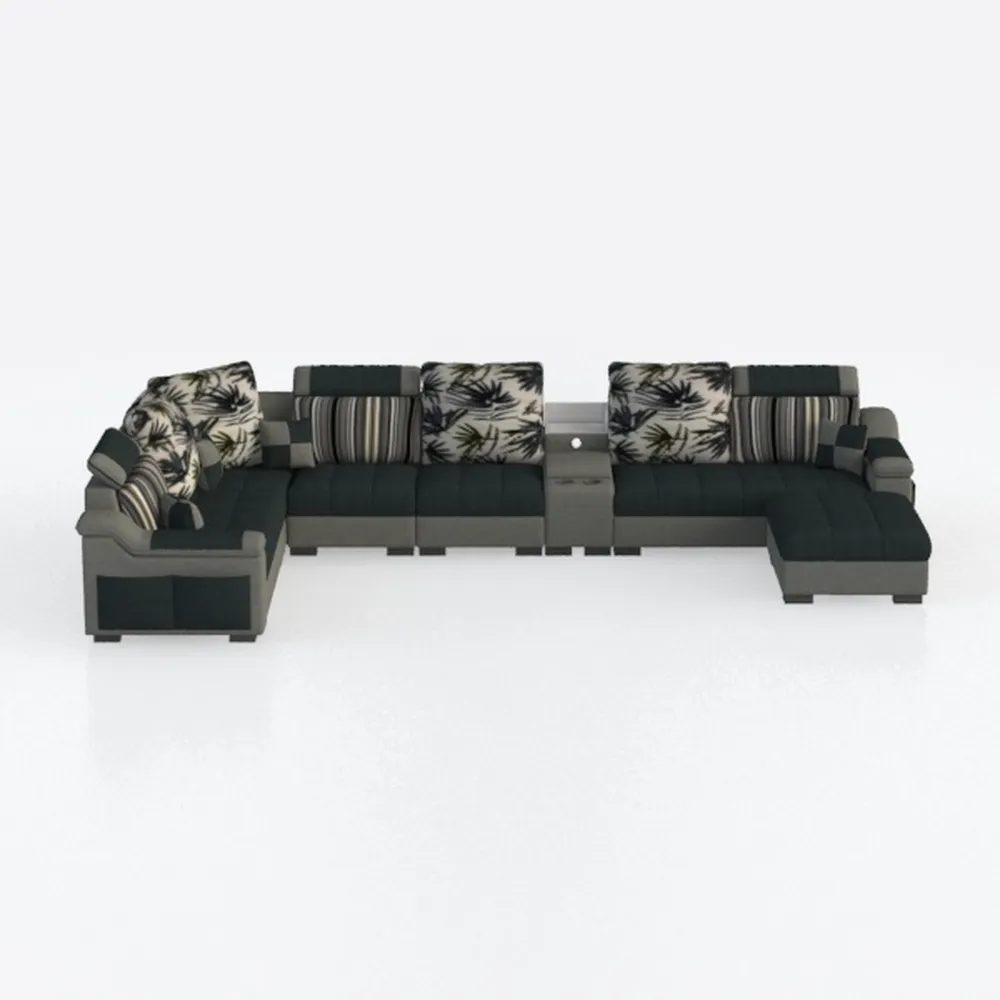 YI DANICA L-Shaped Sectional Couch – Modular with 