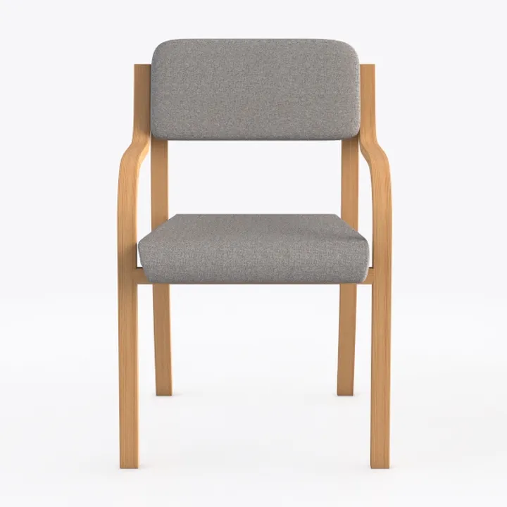 LSSPAID Mid Century Dining Chair Set of 1, Grey