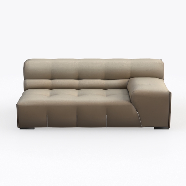 POVISON 31&quot; Modular Sectional Armless Sofa for Liv