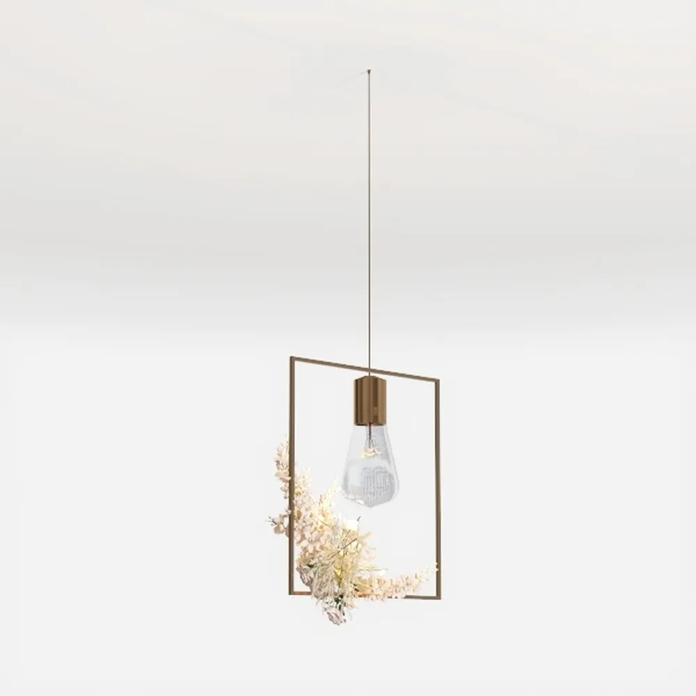 Crystal Modern Semi Flush Mounted Ceiling Light