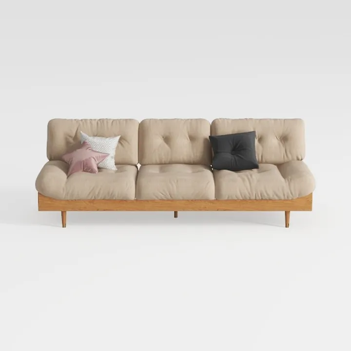 Arden Futon Set - Full Size, Frame, 8" Mattress