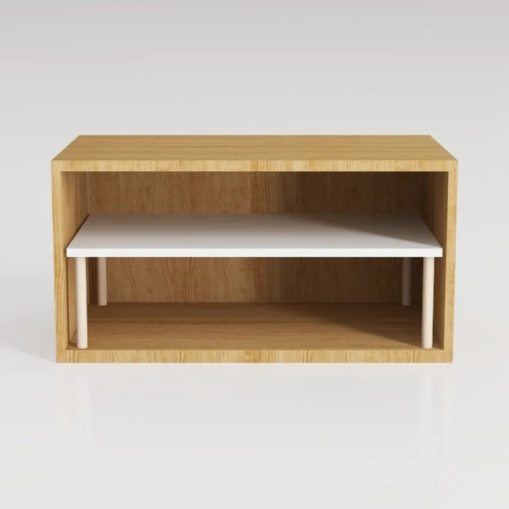 Kids Bookshelf and Toy Storage Shelf, Wooden