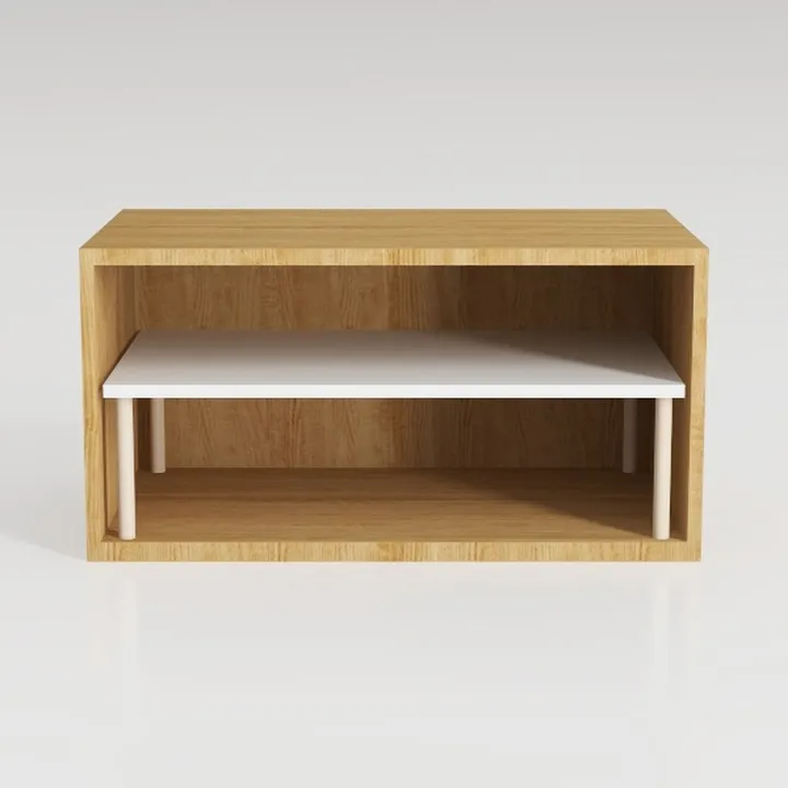 Kids Bookshelf and Toy Storage Shelf, Wooden
