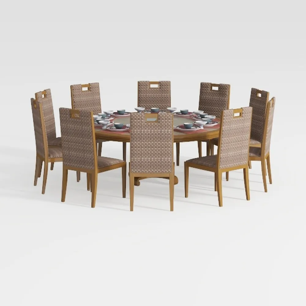 COLAMY Upholstered Parsons Dining Chairs Set of 4
