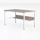 GRIDMANN NSF Stainless Steel Work & Prep Table 72 Left 45 Degree View