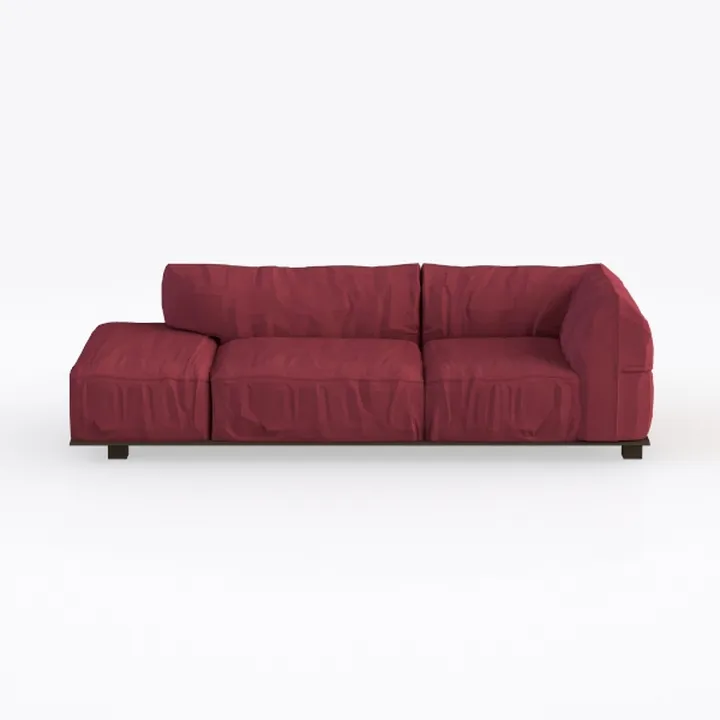 Costaelm Springfield 128" Chenille Modular U-Shape