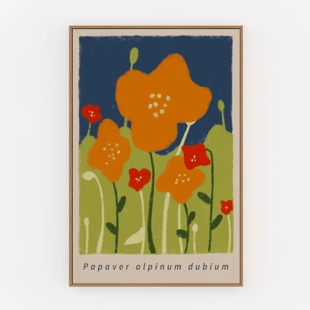 ARTZIO Vintage Landscape Wall Art Framed Canvas