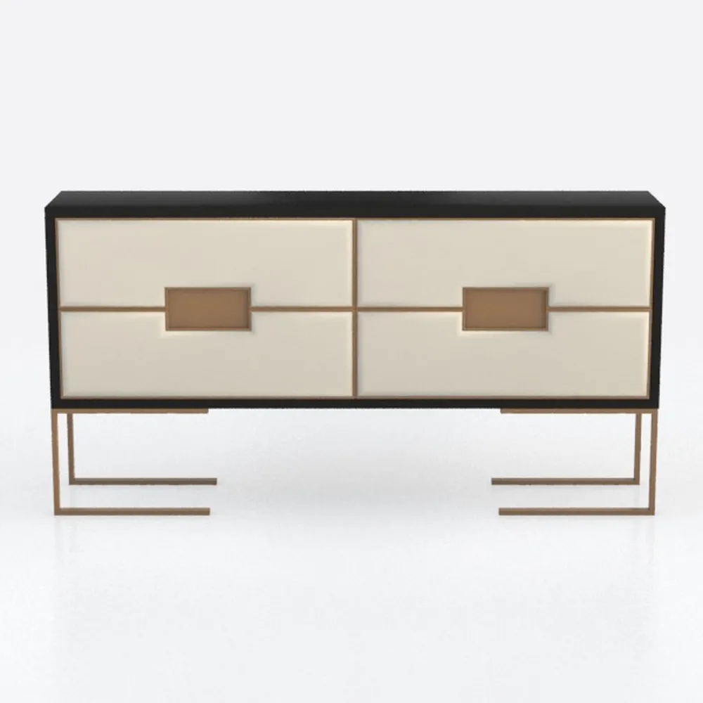 5-Drawer Dresser, Multicolor Fabric Chest, 2-Tier