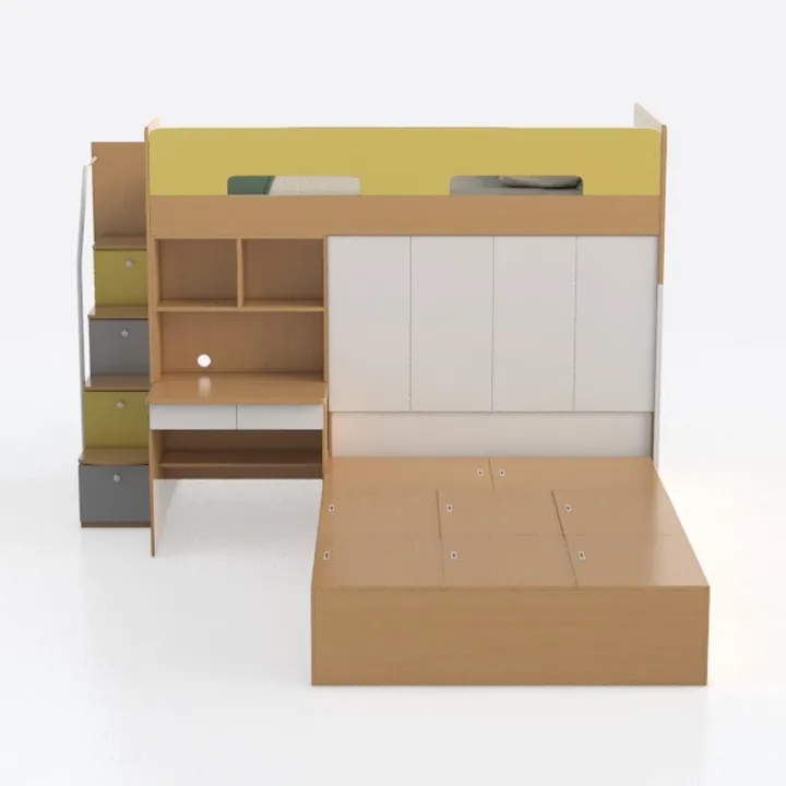 Scaffale espositivo in legno a 2 livelli per scrivania,credenza per scrivania, scaffale espositivo in legno per libreria da scrivania per casa, dormitorio(Walnut,60x17x48cm/23.6x6.7x18.9in)