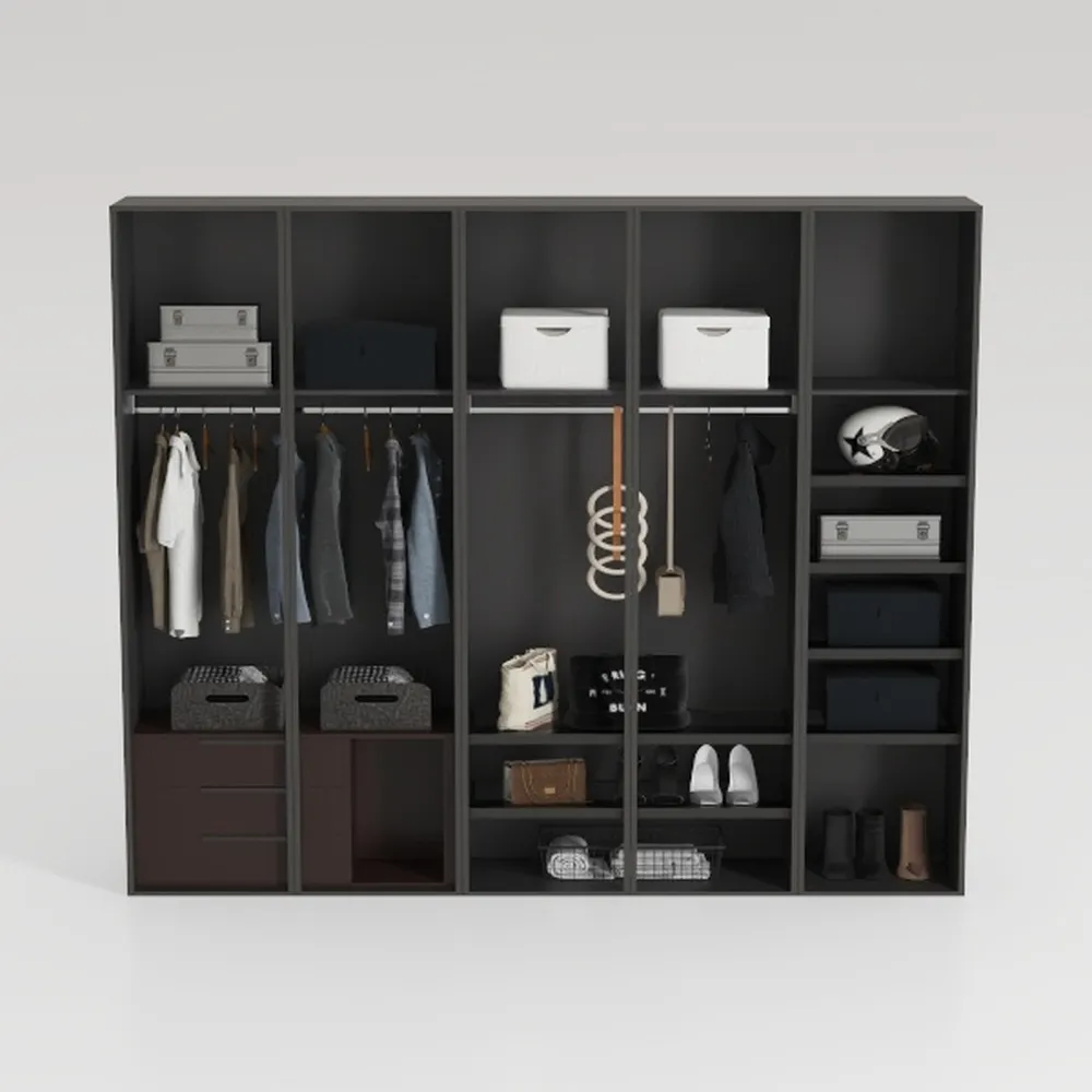 2 Pcs 2 Pcs Home Bookcase Set, 42" Wide with