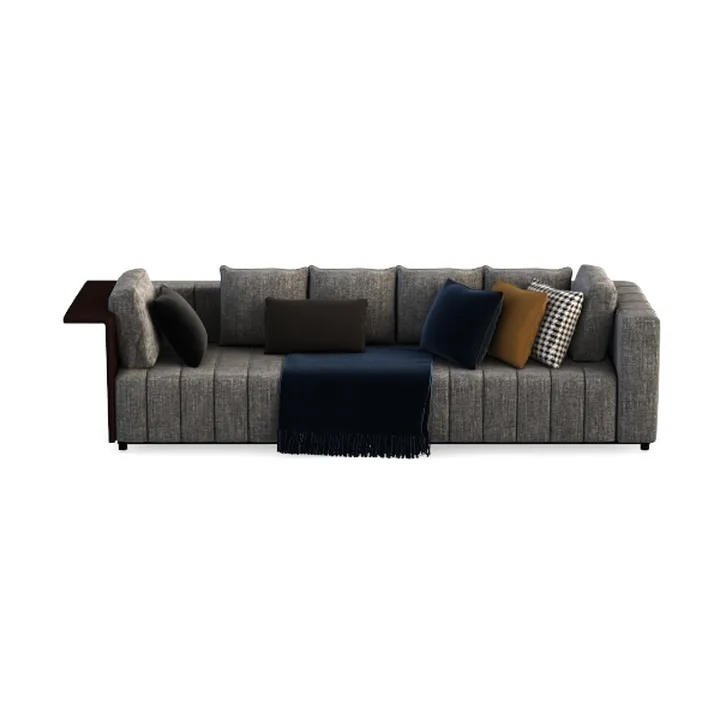 97” Modular Sectional Sofa with Deep Seat, Cloud