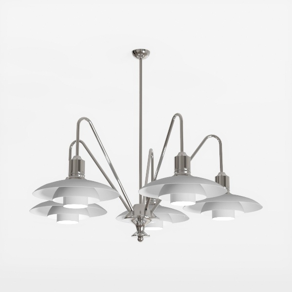 KICHLER Sycara 8-Light LED Chandelier, Modern