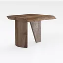 Tribesigns 42.5" Farmhouse Console Table, Narrow Right 45 Degree View