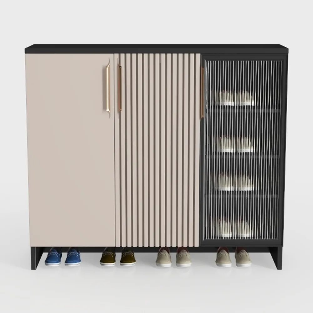 47" Fluted Sideboard Cabinet with 2 Doors and