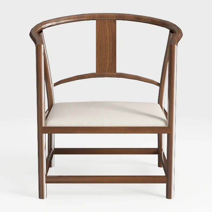 Comfortable Desk Chair Chinese Solid Wood Dining C