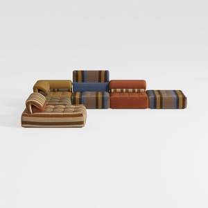 IDEALHOUSE Modular Sectional Sofa,L-Shaped Bean Ba