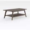 Madison Park Rectangular Wood Coffee Table With So Right 45 Degree View