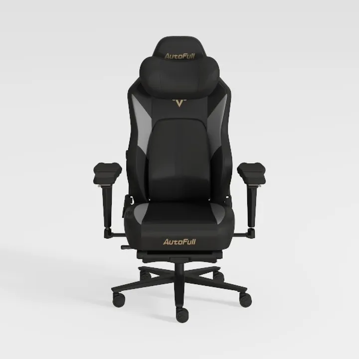 COLAMY Office Chair with Retractable Footrest