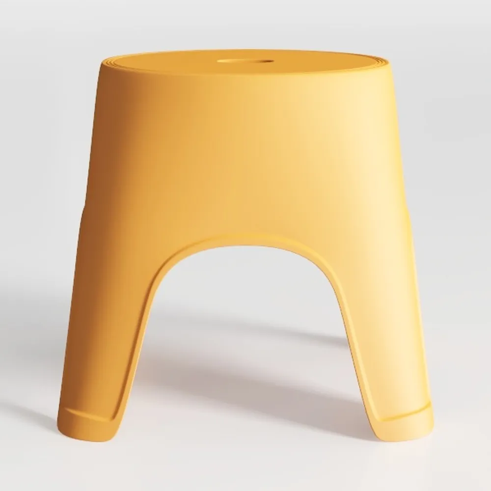 Mintra Home Light Duty Plastic Stools 2pk (18in