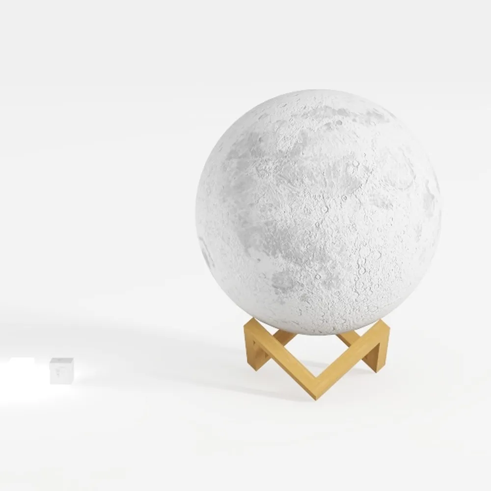 Dropship 3D Print Rechargeable Moon Lamp
