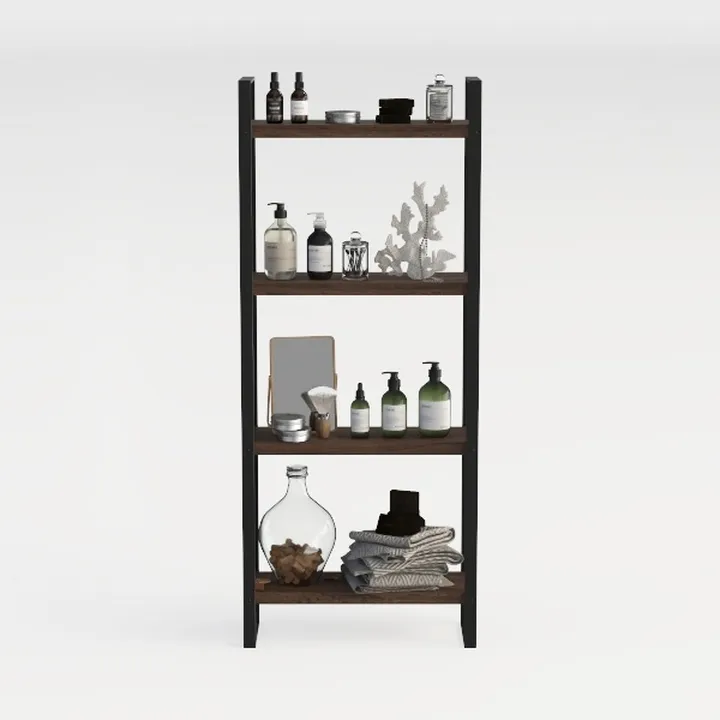 VASAGLE 5-Tier Bookshelf, Book Shelf, Industrial