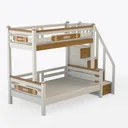 Storkcraft Next Santos Twin-Over-Twin 5-in-1 Conve Right 45 Degree View