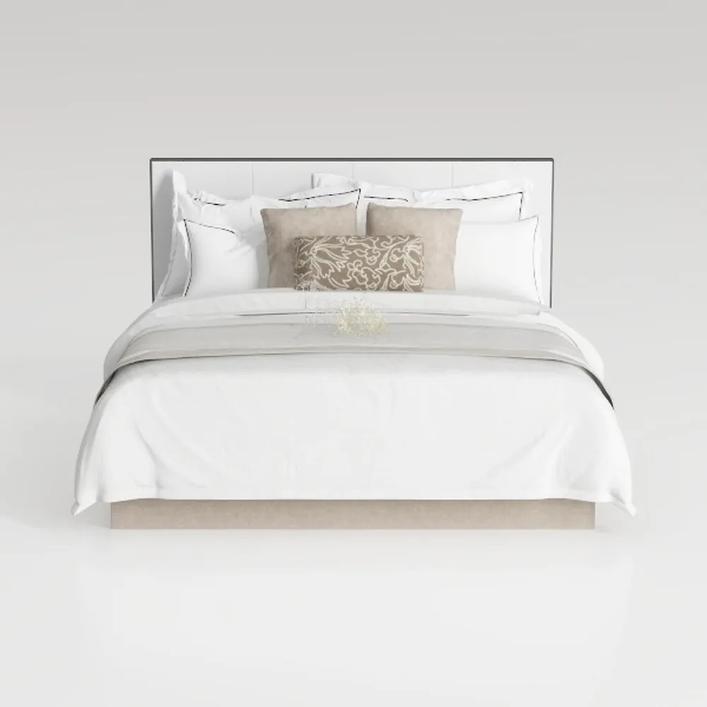 Modern Sleeper Sofa Bed with Dual Mattress for