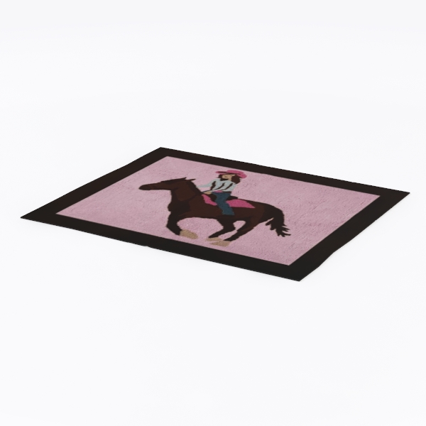 Sweet Jojo Designs  Cowgirl Collection Floor Rug