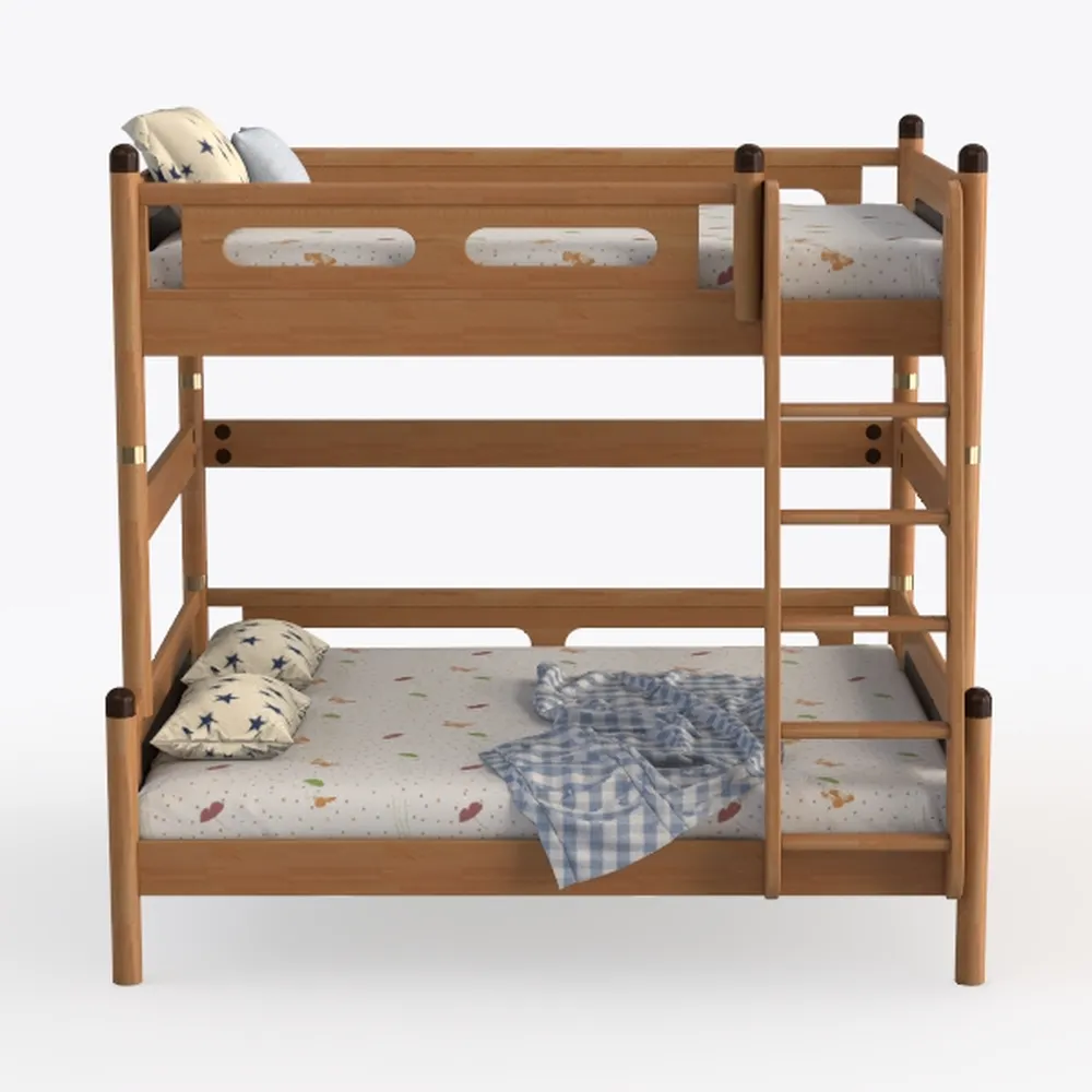 Pemberly Row Transitional Twin-Over-Twin Solid Woo