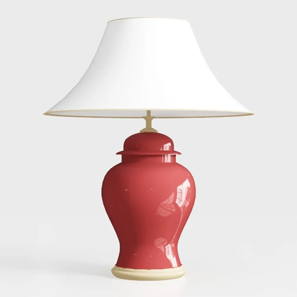 Modern Minimalist Ceramic Table Lamp Bedroom