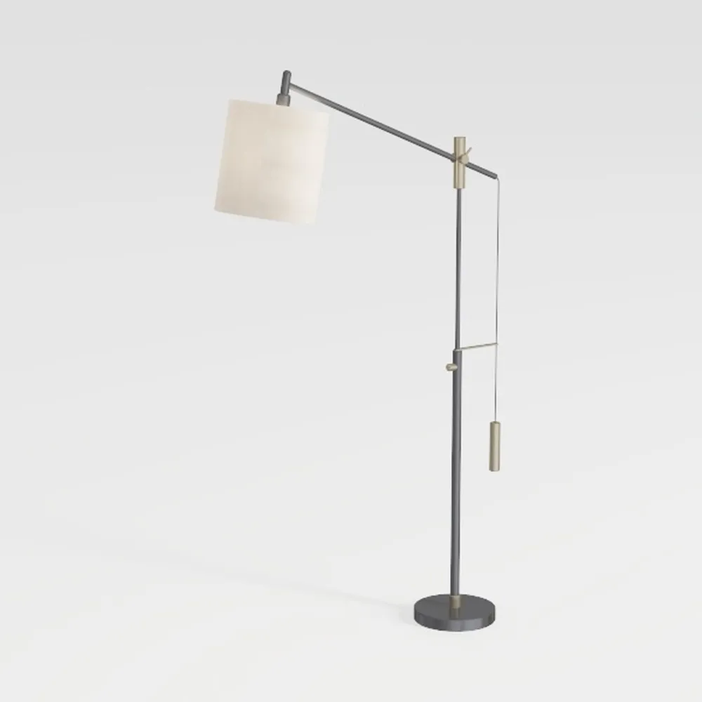 Modern Floor Lamp, 3-Ways Dimmable Standing Lamp