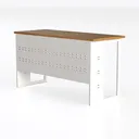 Tribesigns 63 Inch Executive Desk with File Left 45 Degree View