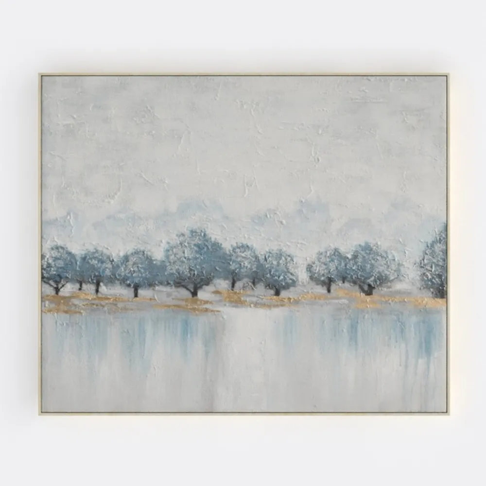 HGUAOA Coastal Wall Art - Large Landscape Wall